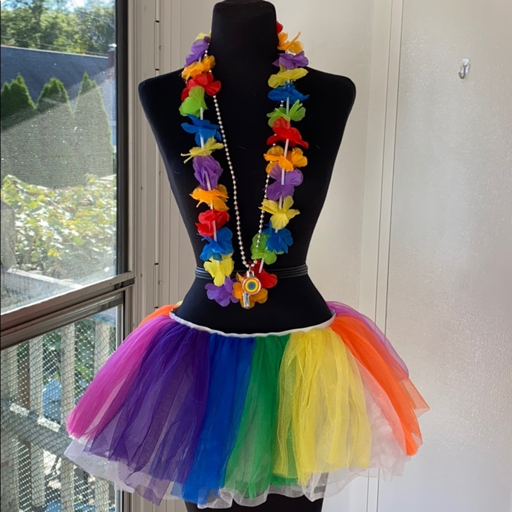 Rainbow tutu